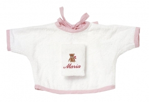 bib with sleeve